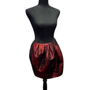 Vintage Red Women's Skirt